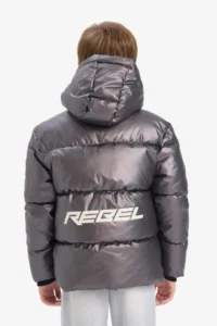 DeFacto Warm Water Repellent Hooded Fleece Lined Puffer Coat Boy - Image 7