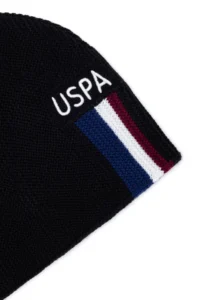 US Polo Assn. Men Black Beanie - Image 3