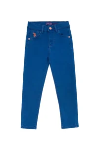 US Polo Assn. Girls' Light BLUE Jeans Pants - Image 3