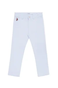 US Polo Assn. Boys' Light BLUE Kanvas Pants - Image 3