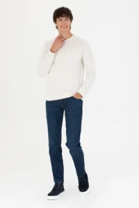 US Polo Assn. Men Stone Basic Sweatshirt - Image 4