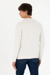 US Polo Assn. Men Stone Basic Sweatshirt - Image 5