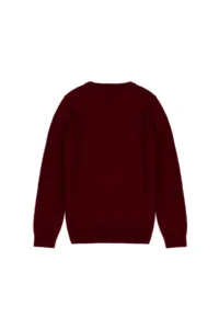 US Polo Assn. Boys' Burgundy Basic Sweater - Image 2