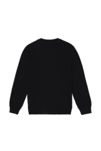 US Polo Assn. Boys' Black V-neck Basic Sweater - Image 2
