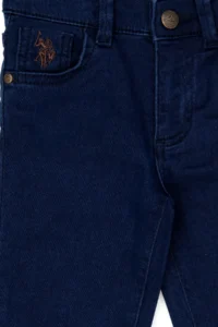 US Polo Assn. Girls' NAVY BLUE Jeans Pants - Image 4