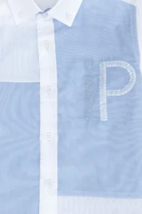 US Polo Assn. Boys' BLUE Long Sleeve Shirt - Image 4