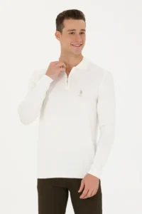 US Polo Assn. Men Ecru Sweater