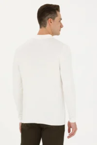 US Polo Assn. Men Ecru Sweater - Image 5
