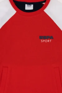 US Polo Assn. Boys' Red Sweatshirt - Image 3