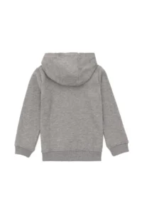 US Polo Assn. Boys' Gray Melange Basic Sweatshirt - Image 2