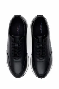 US Polo Assn. Men Black Sneakers - Image 6