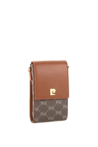 Pierre Cardin Tan Crossbody Bag -VR099 - Image 4