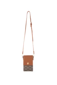 Pierre Cardin Tan Crossbody Bag -VR099 - Image 6