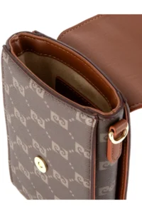 Pierre Cardin Tan Crossbody Bag -VR099 - Image 7