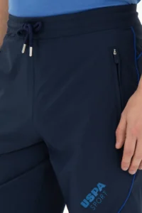 US Polo Assn. Men NAVY BLUE Knitting Shorts - Image 5