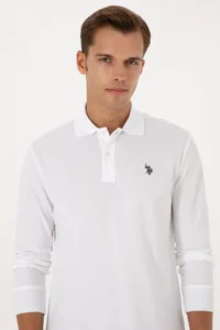 US Polo Assn. Men Regular Fit Polo Shirt Collar Copper Basic Sweatshirt - Image 2