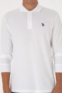 US Polo Assn. Men Regular Fit Polo Shirt Collar Copper Basic Sweatshirt - Image 6