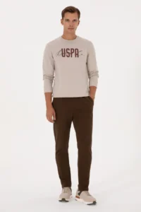 US Polo Assn. Men Brown Sweatpants