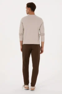 US Polo Assn. Men Brown Sweatpants - Image 4