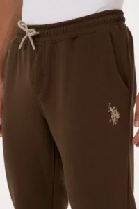 US Polo Assn. Men Brown Sweatpants - Image 5