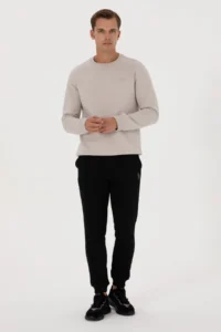 US Polo Assn. Men Black Sweatpants - Image 3