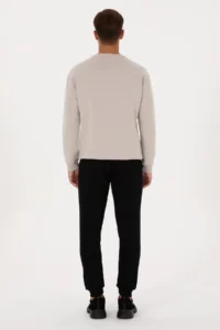 US Polo Assn. Men Black Sweatpants - Image 4