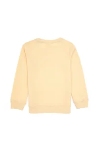 US Polo Assn. Boys' WHITE Basic Crew Neck Sweatshirt - Image 3