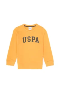 US Polo Assn. Boys' Mango Crew Neck Basic Sweatshirt