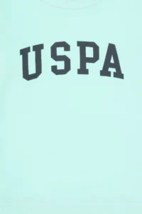 US Polo Assn. Boys' Green Basic Crew Neck Sweatshirt - Image 6