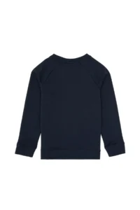 US Polo Assn. Boys' Light NAVY Basic Crew Neck Sweatshirt - Image 2