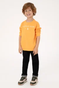 US Polo Assn. Boys' Mango Crew Neck Sweatshirt - Image 2