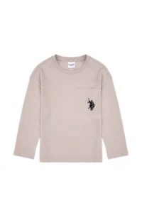 US Polo Assn. Boys' Stone Crew Neck Sweatshirt - Image 4