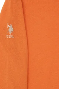 US Polo Assn. Boys' Copper Crew Neck single jersey Sweatshirt - Image 5