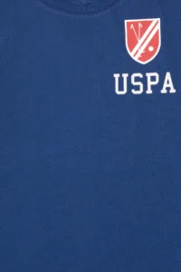 US Polo Assn. Boys' Indigo Crew Neck single jersey Sweatshirt - Image 5