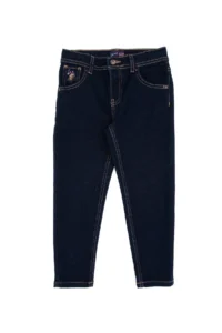 US Polo Assn. Boys' NAVY BLUE Jeans Pants - Image 2