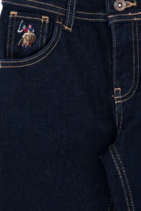US Polo Assn. Boys' NAVY BLUE Jeans Pants - Image 4