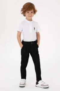 US Polo Assn. Boys' Black Jeans Pants