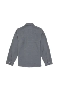 US Polo Assn. Boys' Anthracite Long Sleeve Basic Shirt - Image 6