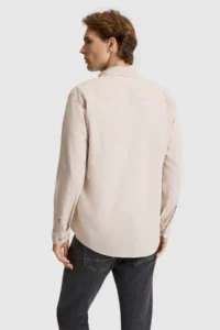 US Polo Assn. Men Stone Long Sleeve Basic Shirt - Image 6