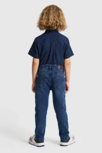 US Polo Assn. Boys' BLUE Jeans Pants - Image 4