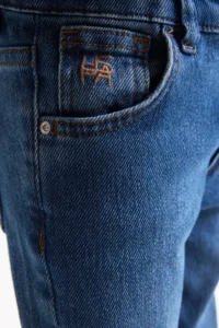 US Polo Assn. Boys' BLUE Jeans Pants - Image 5