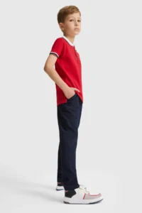 US Polo Assn. Boys' Light NAVY Kanvas Pants - Image 3