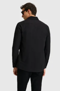 US Polo Assn. Men Black Long Sleeve Basic Shirt - Image 5