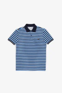 US Polo Assn. Men Saks BLUE T-Shirt - Image 6