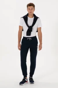 US Polo Assn. Men NAVY BLUE slim Fit Sweatpants