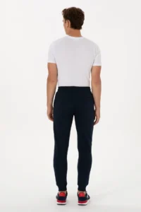 US Polo Assn. Men NAVY BLUE slim Fit Sweatpants - Image 4