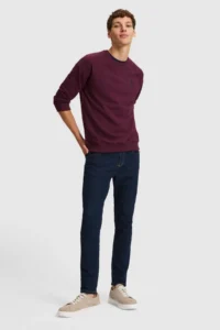 US Polo Assn. Men Burgundy Basic Sweatshirt - Image 4