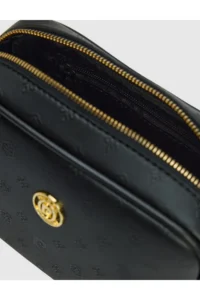 Pierre Cardin Black Crossbody Bag -VR046 - Image 4