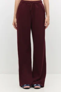 No Matter What Women's Wide Leg Sweatpants High Waist with Elastic Waist