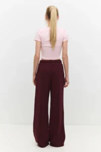 No Matter What Women's Wide Leg Sweatpants High Waist with Elastic Waist - Image 6